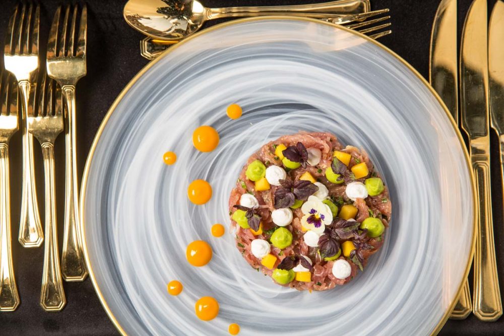 venetian well fine dining restaurant corfu old town dom perignon event 07